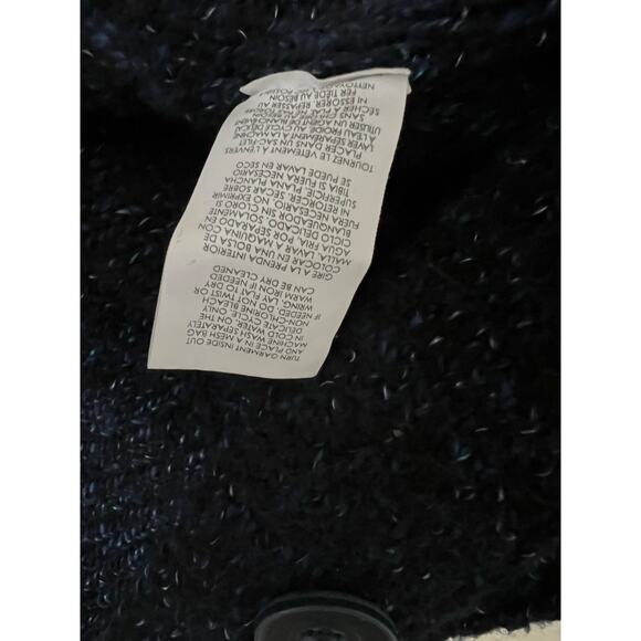 Cabi Women's Sweater Long Sleeve Cozy Warm Knit Blue Large - Picture 7 of 8